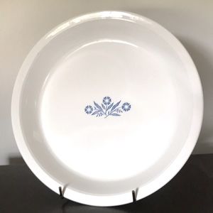 Vintage Corning ware Cornflower P-309 Pie Plate 9”